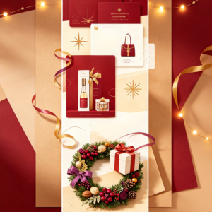 Holiday Promotion Poster + Long Image Graphic Design